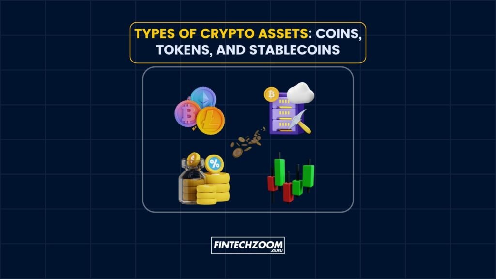 Image showing Types of Crypto Assets: Coins, Tokens, and Stablecoins