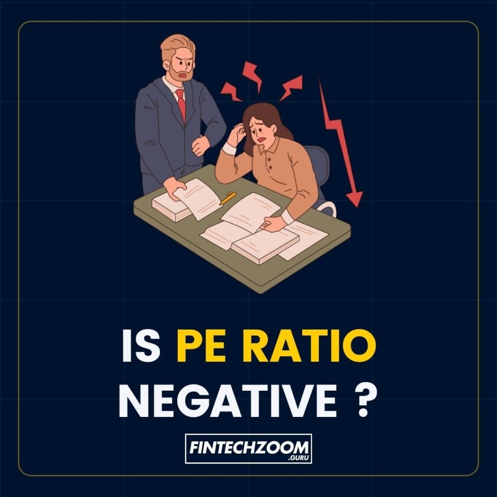 negative PE Ratio explained by what is negative pe ratio