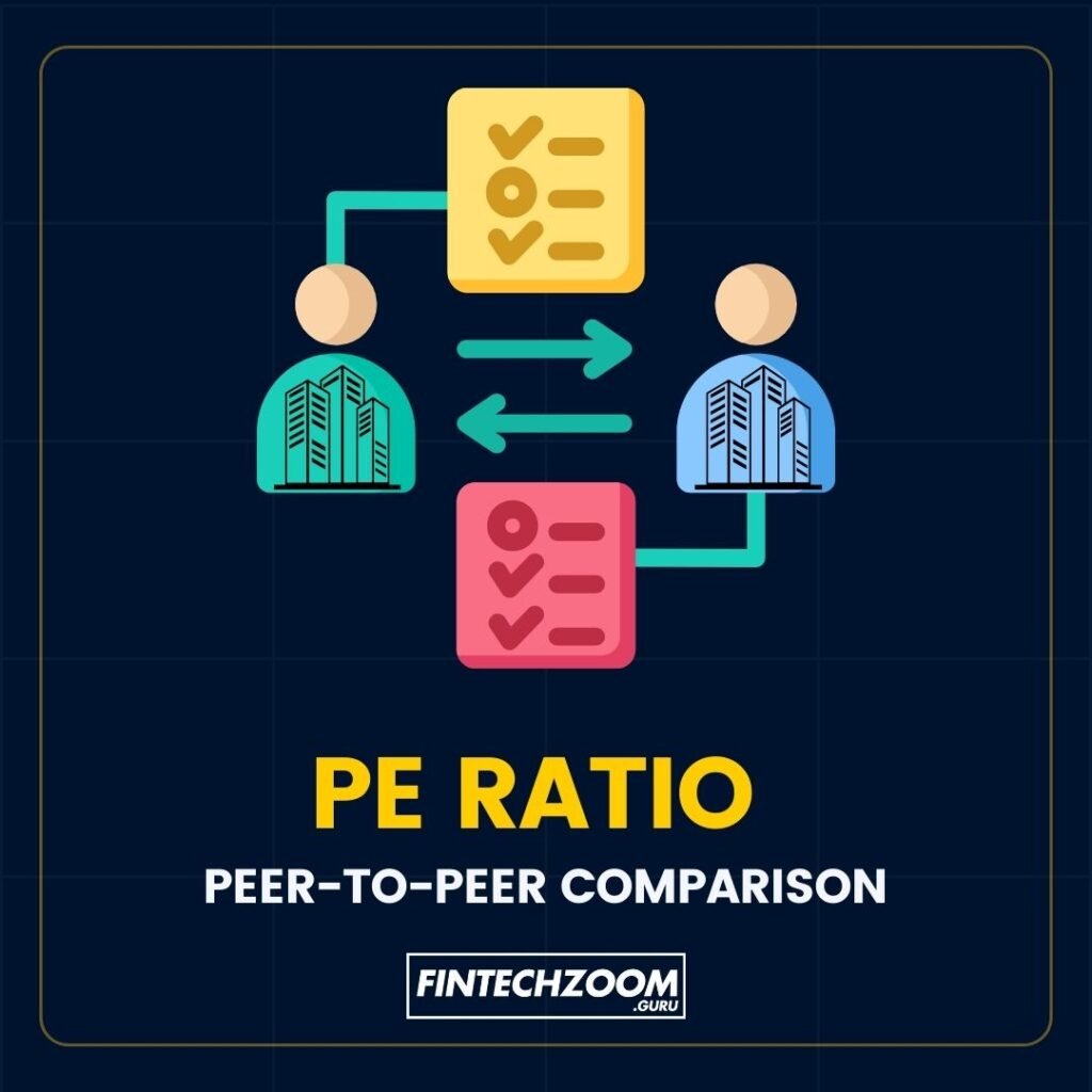 image showing of PE Ratio Peer-to-Peer Comparison: Sizing Up the Competition